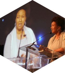 Mae Jemison speaking at The 2012 Symposium